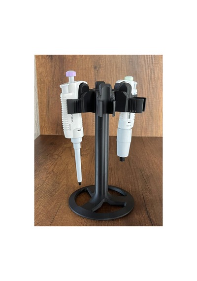 360 Döner Mikropipet Standı Laboratuvar Pipet Tutucu Organizer Mikropipetler Dahil Değildir