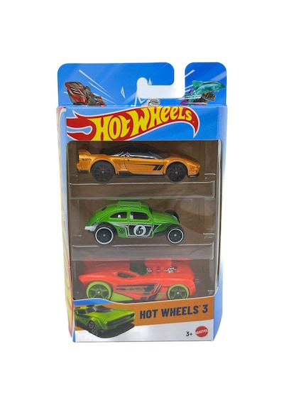 Hot Wheels 3'lü Araba Seti - Set 12 Çok Renkli