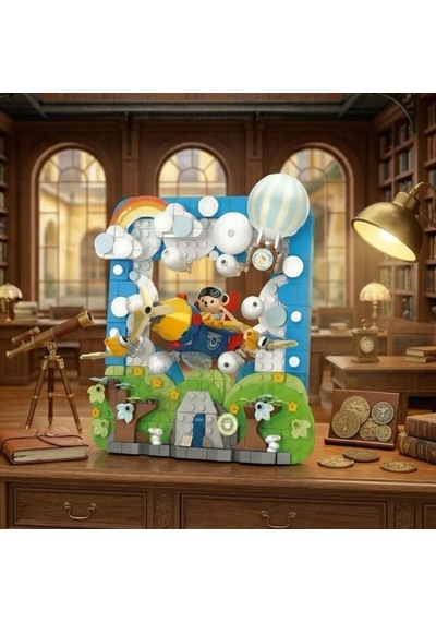P881504 Panlos Kaptan Teddy 425 Parça Block Oyuncak