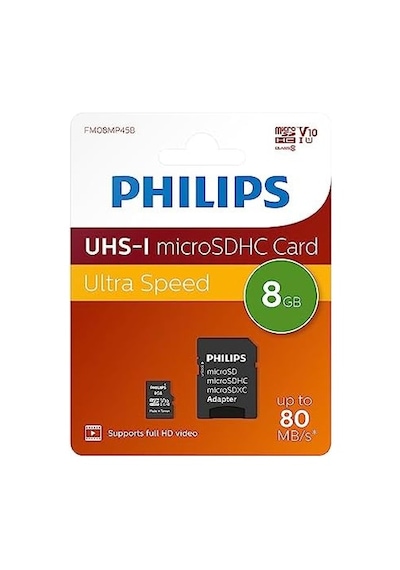 Fm08mp45b/10 Sınıf 10 Micro Sd 8 Gb Hafıza Kartı Adaptörü