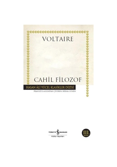 Cahil Filozof - Hasan Ali Yücel Klasikleri