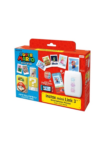 Mini Link 3 Super Mario Question Block Tasarımlı Bundle Box Limited Edition Çok Renkli