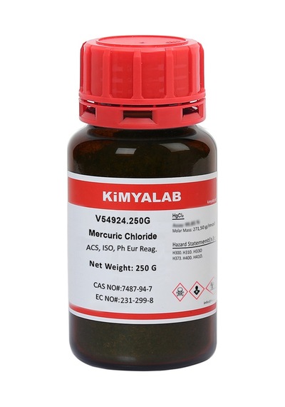Kimyalab Civa Iı Klorür Mercuric Chloride 250 G