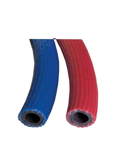 Oksijen Hortum Kırmızı Mavi Çiftli 8 Mm. 1 Metre ıdır.
