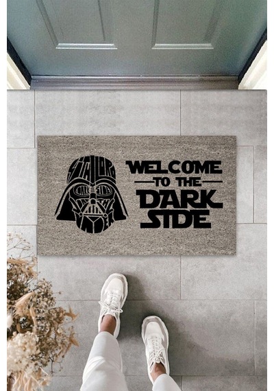 Dormot 1modern Dijital Baskı -star Wars Karşılama Paspas - Kapı Önü Paspas 70x45cm Gri