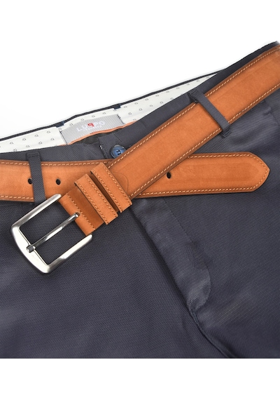 Deepsea Erkek Taba 4 Cm Eninde Süet Kemer Suni Süet Spor Kemer 2402643 Taba