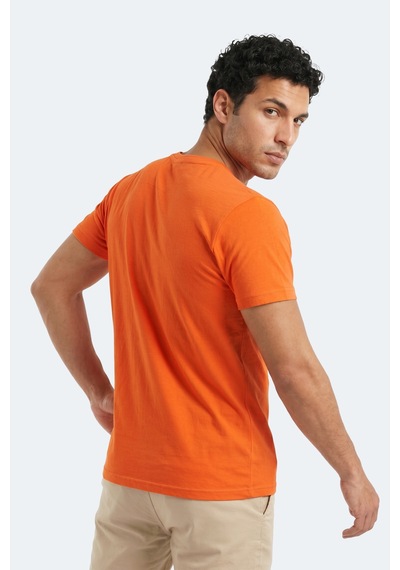 Slazenger Notron I Erkek Turuncu Tişört