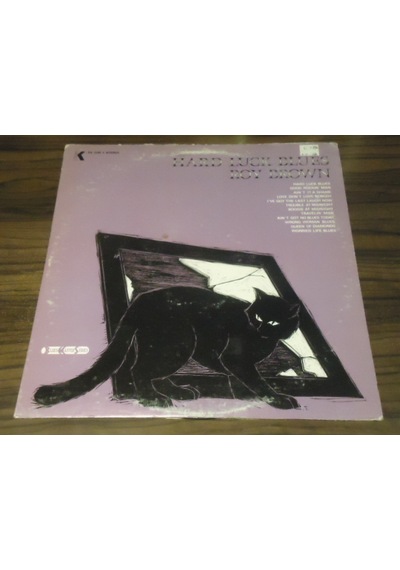 Roy Brown - Hard Luck Blues . LP 1971 Blues