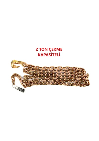 Tarım Garaj Kancalı Amerikan Zincir 2 Ton Çekme Kapasitesi 2.8 Metre