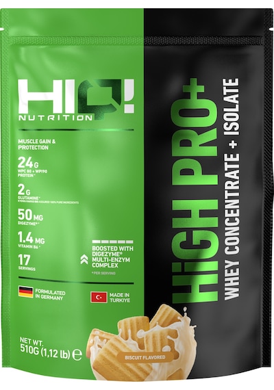 Hıq High Pro+ 510gr Bıscuıt Flavored