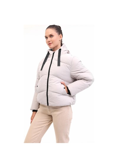 Lumberjack Wl 2nora 5pr Gri Kadın Kısa Kaban 102028716 Ekru