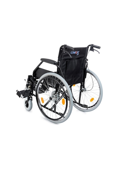 Dm-303 Özellikli 45 Cm Manuel Tekerlekli Sandalye - Ayak Kalkarlı Baldır Destekli