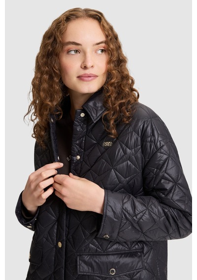 U.S. Polo Assn. Kadın Siyah Kaban 50326270 Vr046