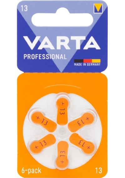 VARTA 13 NO KULAKLIK PİLİ 6LI PAKET