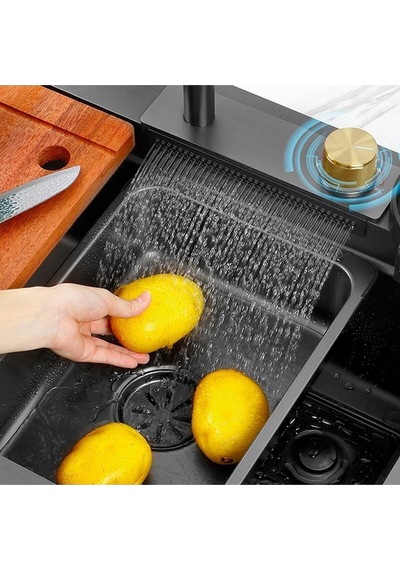 Fleko 750x450 Cm Ankastre Evıye Setı Sıyah Paket Diğer