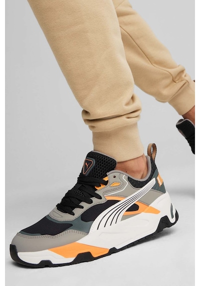 Puma Trinity Desert Road Grı Erkek Koşu Ayakkabısı 000000000101905159 Çok Renkli