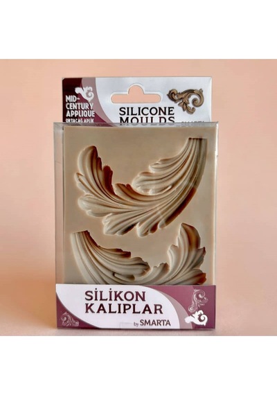 Silikon Kalıp Ortaçağ Aplik Sk1013038 Beyaz
