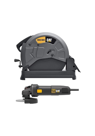 Cat Dx5180set 2400watt 355mm Profesyonel Profil Kesme + Dx3090 720watt 125mm Profesyonel Avuç Taşlam