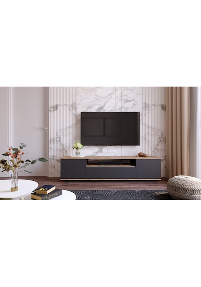 Robin Home Loft Tv Ünitesi Televizyon Sehpası Tv Sehpası Lf7-Aa