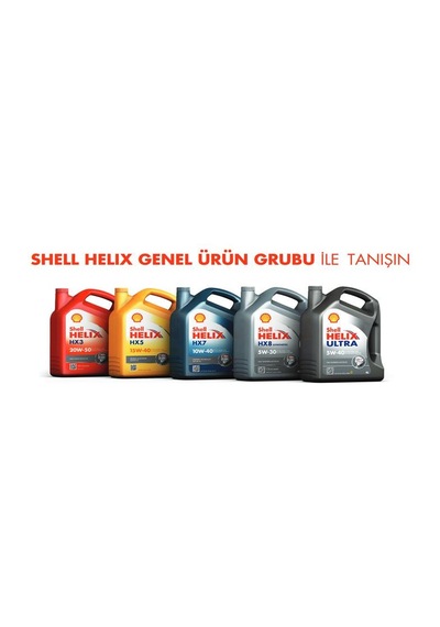 Shell Helix Ultra Pro Af 5W-30 Tam Sentetik  Motor Yağı 5 L