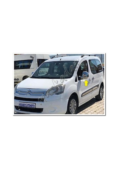 Citroen Berlingo Krom Ayna Kapağı 2008-2011 2 Parça Abs Krom