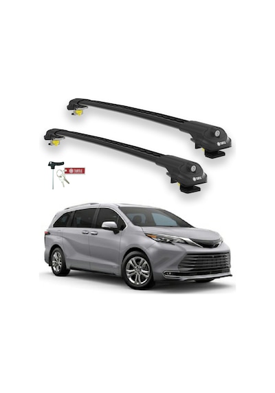 Toyota Sienna Xl40 2021-2025 Ara Atkı Air1 Siyah