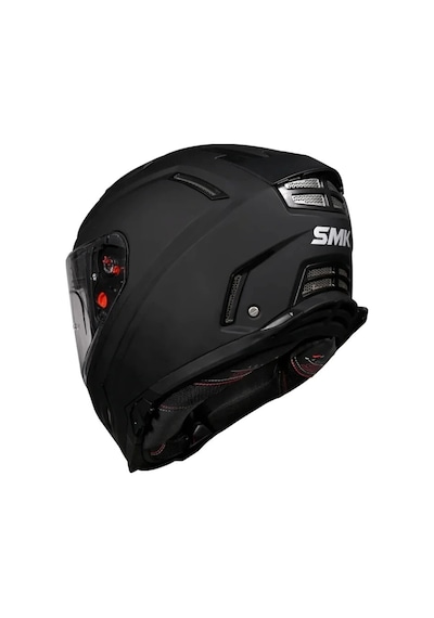 SMK Agnar Motosiklet Kaskı Mat Siyah
