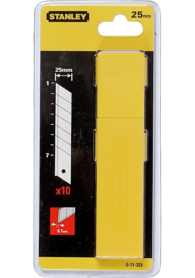 Stanley 0-11-325 Maket Bıçağı Yedeği 110 X 25 MM - 10X1 Pk