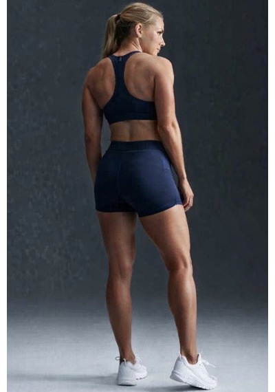 Nike Training Swoosh Medium Support Sports Bra Kadın Spor Sütyen Bra Lacivert