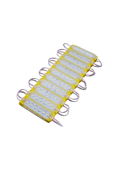 Parmak Led Sarı 6 Led X 20'li Paket 24v / Laam650-3