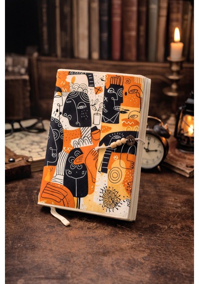 Kitap Kılıfı Modern Cubist