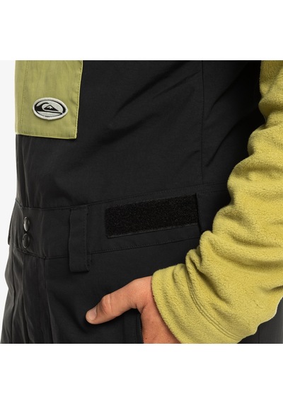 Quiksilver Fly High Bib Erkek Siyah Snowboard Pantolonu Kvj0