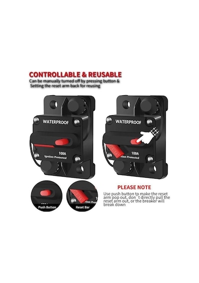 Dc Sigorta 40a Waterproof