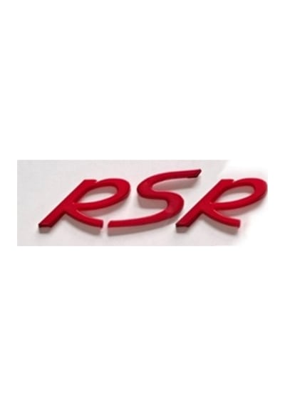 Porsche Uyumlu Yazı Rsr 2.5 12 Cm Kırmızı