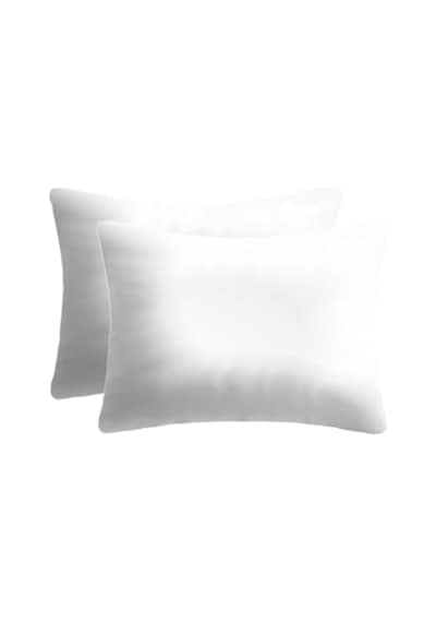 Pamuklu Yastık Kılıfı 50x70 2 Adet Beyaz