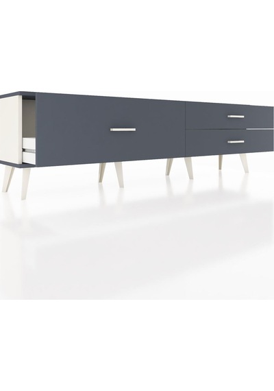 Arges Tv Ünitesi 3 Çekmeceli 176x30x51 Aytaşı-antrasit/antrasit Antrasıt/antrasıt Arges Tv Ünitesi 3 Çekmeceli 176x30x51 Aytaşı-antrasit/antrasit Antrasıt/antrasıt