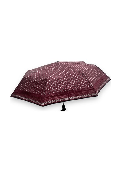 Girift Vintage Bordo Tam Otomatik Şemsiye