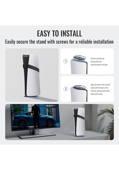 Ps5 Pro/ps5/ps5 Slim İçin Konsol Standı, Playstation 5 İçin Siyah