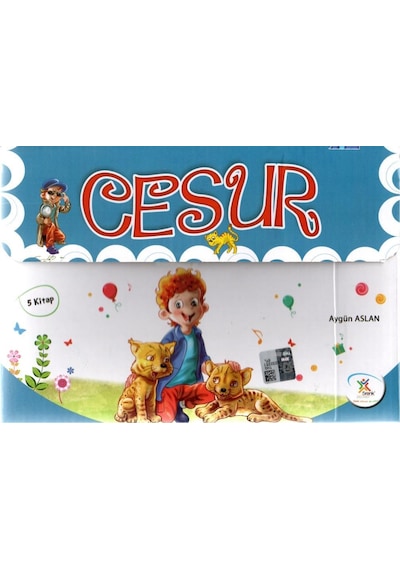 4.Sınıflar İçin Cesur Serisi Seti-5 Kitap Takım - Aygün Aslan - 5 Renk Yayınları