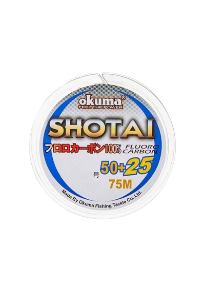Okuma Shotai 75m 0.37mm Fluorocarbon Misina