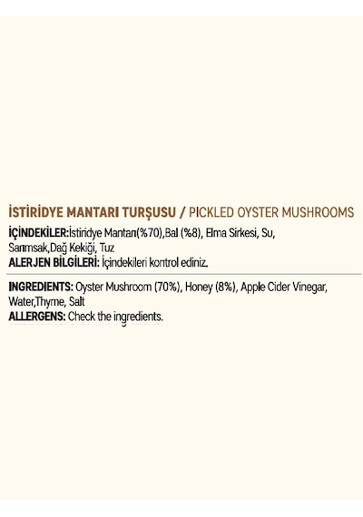 İstiridye Turşusu 3 X 210 G