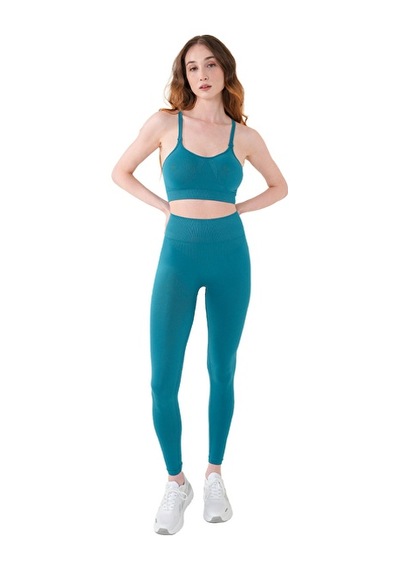 Musclecloth Nova Seamless Push-up Tayt Cool Blue