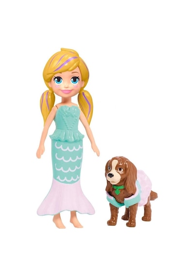 Polly Pocket Ve Hayvan Dostu Kostüm Giyiyor Oyun Seti    Gdm15
