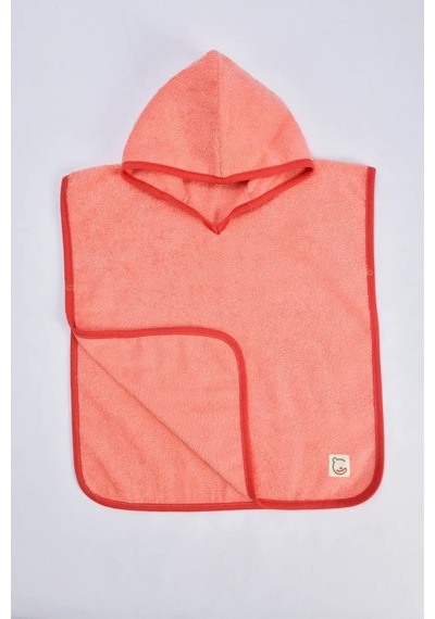 E&f Store Kapüşonlu Bebek Havlu Panço Yüksek Emici Plaj Ve Banyo Pançosu - Pembe 2 - 4 Yaş