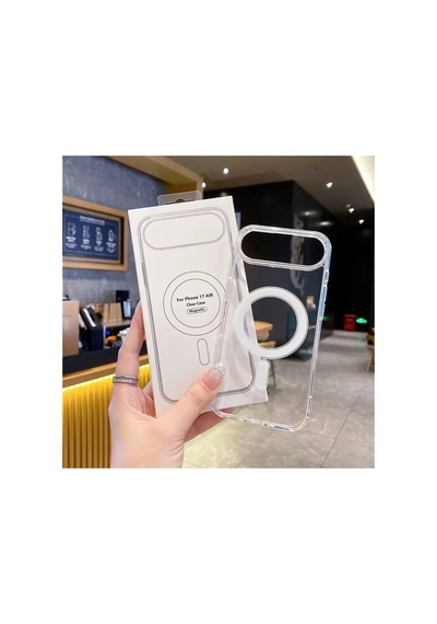 İphone 17 Air Uyumlu Şeffaf Magsafe Kılıf Mtl Safe