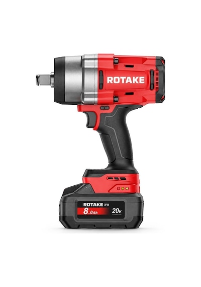 Rotake T5 3/4 Akülü Darbeli Somun Sıkma Ve Sökme Makinesi 20v 8.0ah 2400 Nm