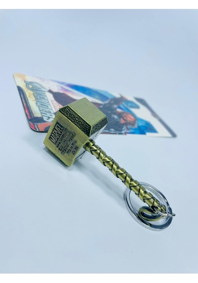 Marvel Thor 3d Logo Metal Anahtarlık //8cm