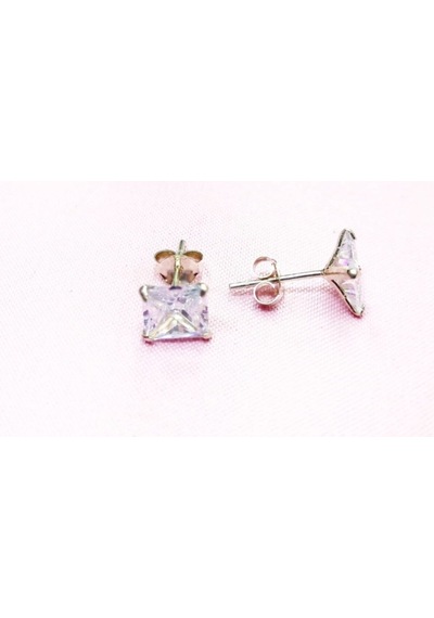Oriental Kuyumculuk Jewellery Kare Küpe Gümüş