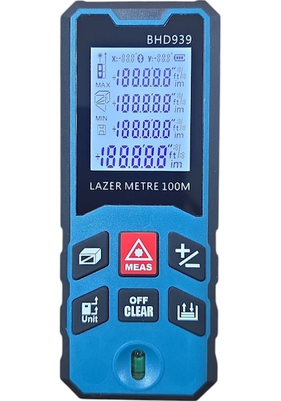 Fixonic B.h.d. Bhd939 100 Metre Lazer Mesafe Ölçer/lazer Metre