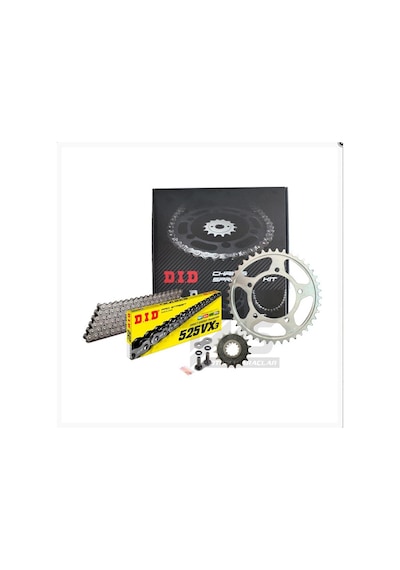 Honda Xl700 Transalp Dıd Zincir Dişli Seti 2008-2011 Vx3 Zincir Çelik Renk